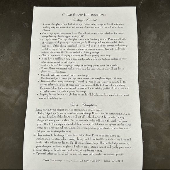 ANNA GRIFFIN Alphabets Stamp Kit - Picture 7 of 9